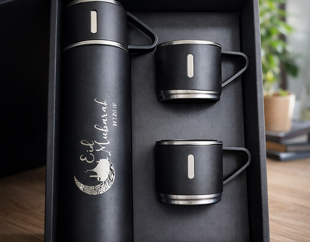 Hampers Idul Fitri Tumbler Grafir Laser