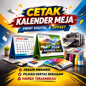 Cetak Kalender Meja Harga Murah