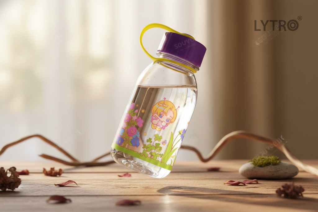 Souvenir Anak Custom Nama dan Foto di Botol Minum