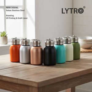 Tumbler Stainless Custom UV Printing & Grafir – Mini 300ML