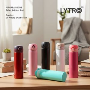 Tumbler Stainless Custom UV Printing & Grafir - Niagara 500ML