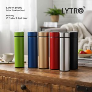 Tumbler Stainless Custom UV Printing & Grafir – Sakura 500ML