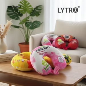 Bantal Leher Custom Untuk Souvenir - Corporate Gift