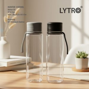 Botol Minum Plastik Custom Untuk Souvenir – Hunter 1000ML