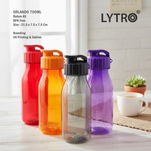 Botol Minum Plastik Custom Untuk Souvenir - Orlando 700ML