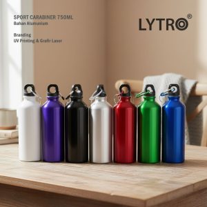 Tumbler Custom UV Printing & Grafir – Sport Carabiner 750ML