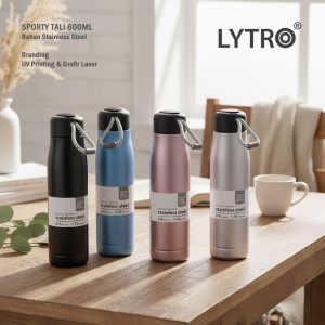 Tumbler Stainless Custom UV Printing & Grafir – Sprty Tali 600ML