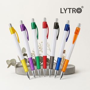 Pulpen Souvenir Custom Sablon & UV Printing Karinet Segi Empat 84