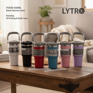 Tumbler Stainless Custom UV Printing & Grafir – TYISOO 600ML