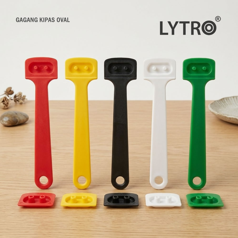 gagang kipas plastik oval